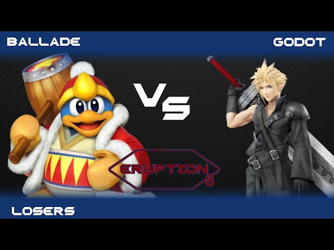 Eruption 8 Smash 4 - Ballade(DDD) vs Godot(Cloud) - Losers