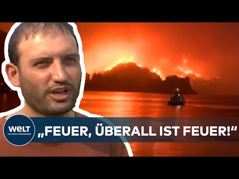 GRIECHENLAND: Brände außer Kontrolle! "Feuer, überall ist Feuer!" Lage weiter dramatisch