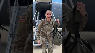 From tears of sadness to tears of joy... Mommy is finally home! 😭❤️ #militaryhomecoming #soldier #us