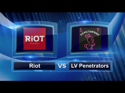 Riot vs LV Penetrators - Pool Play - Sin City Kickball Classic #SCKC2015