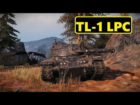 TL-1 LPC. 1vs5 carry. 6 kills. World of Tanks Top Replays.