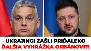 TOTO UŽ NIE JE NORMÁLNE ZELENSKI! Ďalší útok na Orbána zo zahraničia