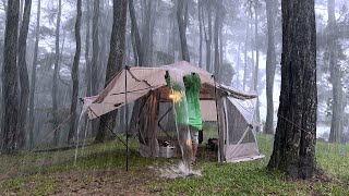 Download lagu Solo Thunderstorm Camping ⚡ Cozy Rain Sounds for Sleeping and Relaxing (ASMR) mp3