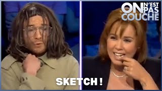 Sketch ! Chimène Badi face à un fan un peu particulier ! - On n'est pas couché 8 mai 2010