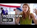 Godzilla Interview - Elizabeth Olsen (2014) - Bryan.