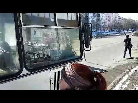 Во Владимире загорелся автобус с журналистами и сотрудниками МЧС