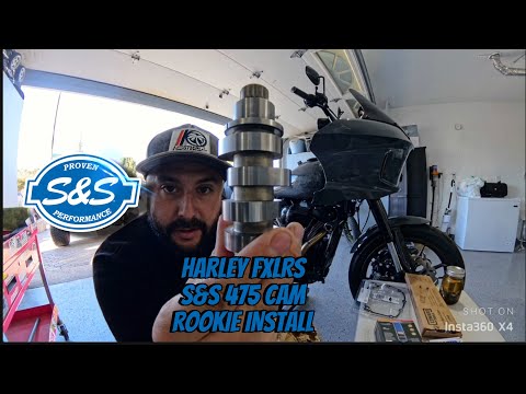 Installing an S&S 475 Cam in My 2022 Harley-Davidson FXLRS | Rookie DIY Guide
