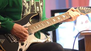 How To Sound Like KoRn - Chi Ibanez Universe UV777P Apex K7 7 string guitar cover tutorial