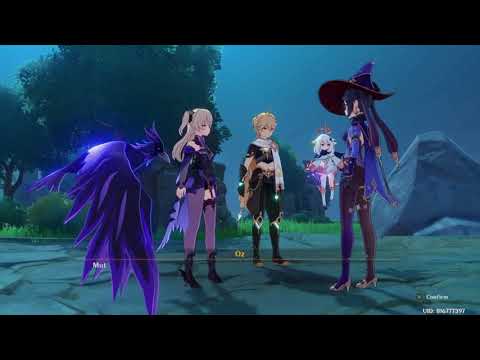 MONA AND FISHCL CUTSCENES GENSHIN IMPACT