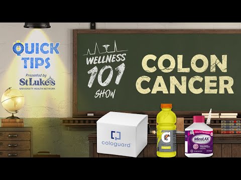 Colon Cancer Quick Tip - Wellness 101 Show