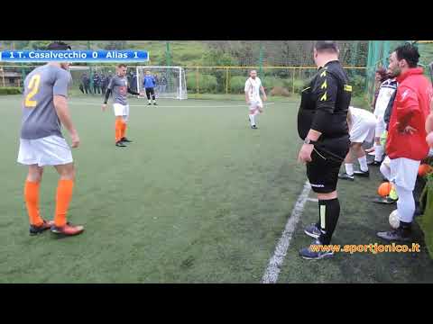 C5 - Play-Off:  La partita Casalvecchio Siculo  1  Alias 4