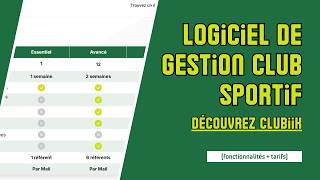 Logiciel de gestion club sportif : découvrez CLUBiiK (fonctionnalités + tarifs)