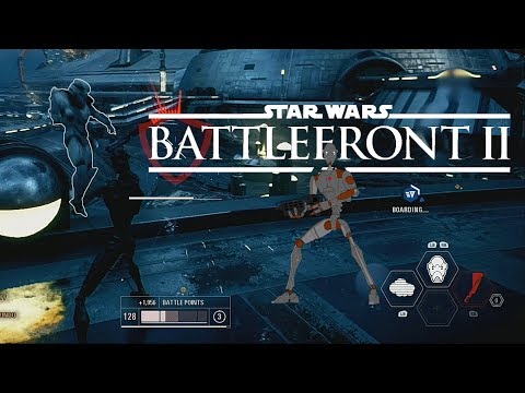 STAR WARS Battlefront 2 Droid Commando Gameplay