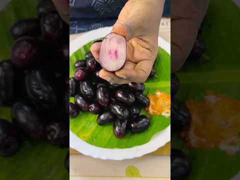 Do you know the benefits of eating black jamun fruits?🤔 Black Jamun Fruits #shorts
