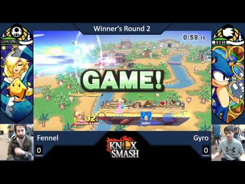 Fennel (Rosalina) vs Gyro (Sonic) - W Round 2 - Lazer Lazer 19 5-20-17