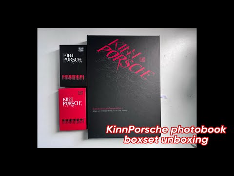 Unboxing: KinnPorsche photobook boxset