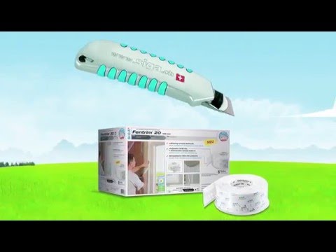 SIGA Fentrim 20 - Pour le raccordement étanche à l’air de châssis de fenêtres à des murs maçonnés