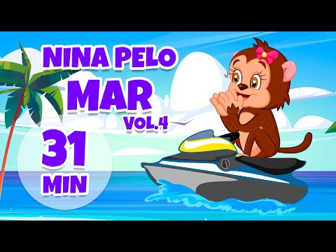 Nina Pelo Mar Vol. 4 - Giramille 31 min | Desenho Animado Musical