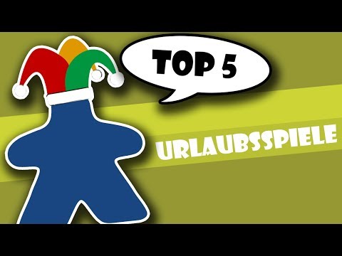 Top 5 Urlaubsspiele im Brettspieltest