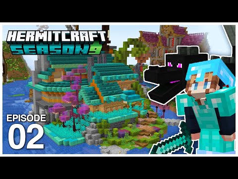 Hermitcraft 9: Episode 2 - Pranks, Expansion and Dragon!