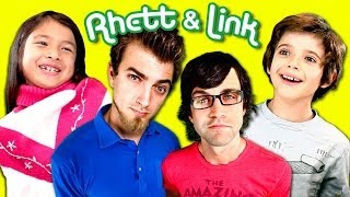 Kids React To Rhett and Link!