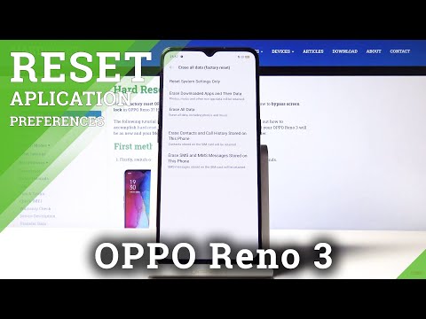 How to Reset Apps & Apps Data in OPPO Reno 3 – Restore Default App