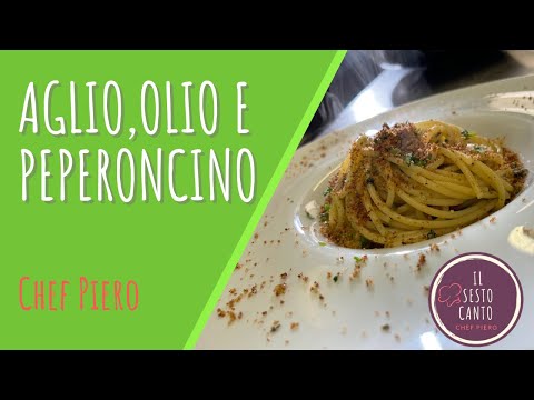 Aglio olio e peperoncino (IL MIO TRUCCO )  - Chef Piero