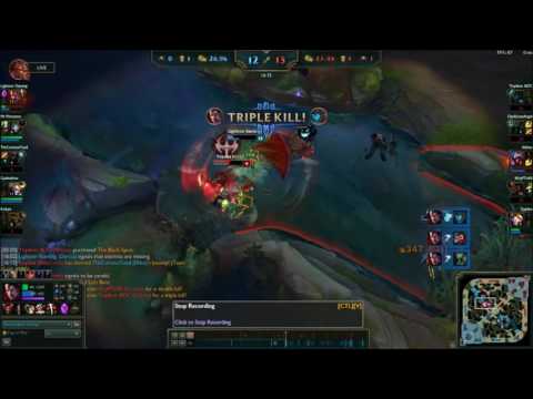 LoL: Darius - 1v5 PENTAKILL