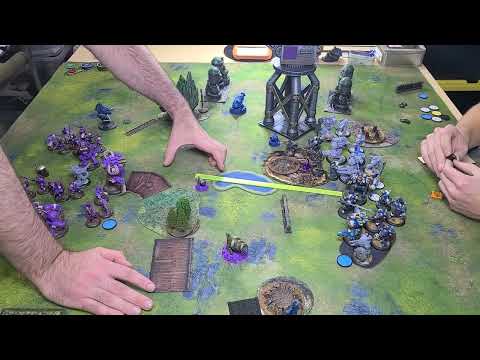 Warmachine at the Cascadia Championship Series Invitational 2025. Gravediggers vs Storm Legion