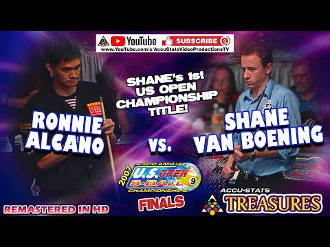 2007: TREASURE Shane VAN BOENING vs. Ronnie ALCANO FINALS of the 32nd U.S. OPEN 9-BALL CHAMPIONSHIPS