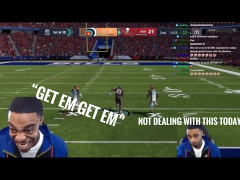 FlightReacts Gets Blown Out Using His 25k Team On Madden21