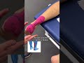Taping the ankle for #painrelief around the Achilles tendon with #spidertech #achilles #kinesiotape