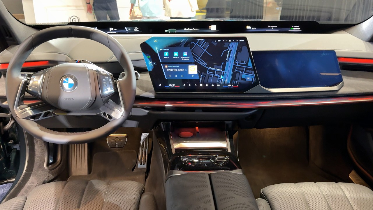 New BMW 7 SERIES FACELIFT 2027 - INTERIOR details, PASSENGER SCREEN & MY MODES