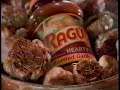 1997 Commercial Ragu Hearty Roasted Garlic Pasta Sauce