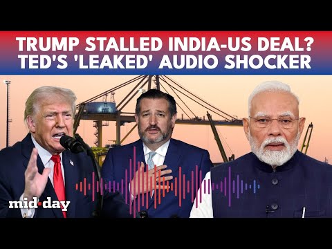 Ted Cruz BLAMES Trump: 'Leaked' Audio EXPOSES White House Rift as India-US Trade Talks Stall | WATCH
