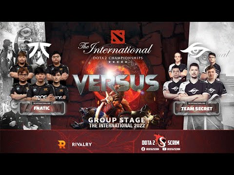 Fnatic vs Team Secret - The International 2022: Group Stage - Game Highlights - BO2