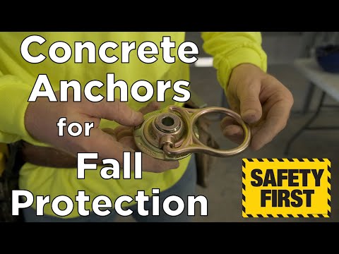 Concrete Anchors for Fall Protection On Job Sites