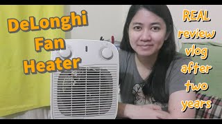 Review vlog10: DeLonghi Fan Heater || MY HONEST review after TWO YEARS