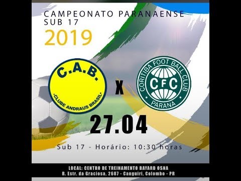 Coritiba FC x Clube Andraus Brasil - Campeonato Paranaense SUB17 (27/04/19) - 2º Tempo