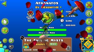 Athanatos 100% and 2 new hardest in a week! | Geometry Dash