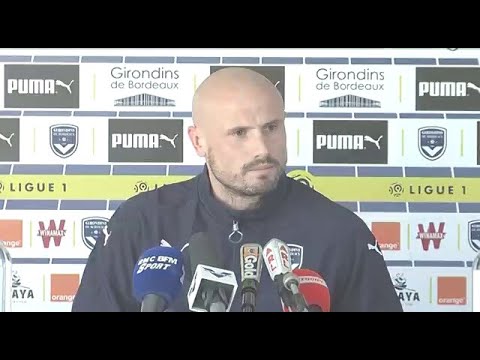 Conférence de presse de Nicolas Pallois avant Bordeaux - Montpellier