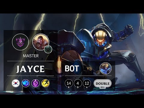 Jayce Bot vs Ezreal - KR Master Patch 9.19