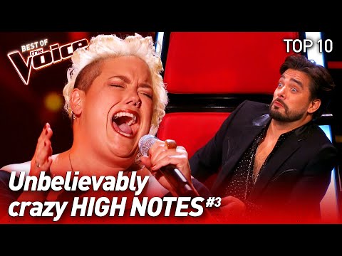 SHOCKING High Notes on The Voice #3 | Top 10