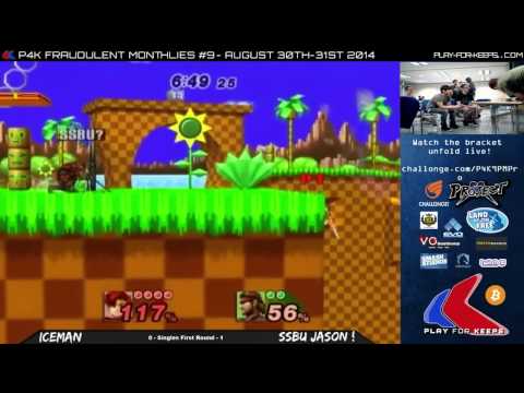 P4K 9 - Iceman (Roy) vs P4K Jason ! (Snake) - Singles Round 1 - Project M