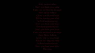 Liberate - Disturbed (Lyrics)