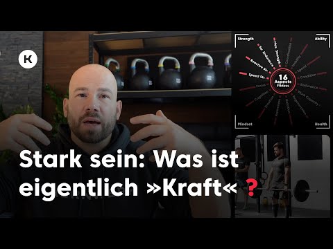 Arten der Kraft: Maximalkraft, Kraftausdauer, Reaktivkraft und Schnellkraft (16 Aspekte der Fitness)