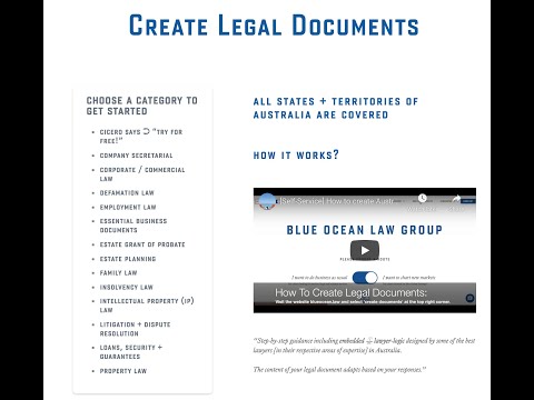 Blue Ocean Law Group video.