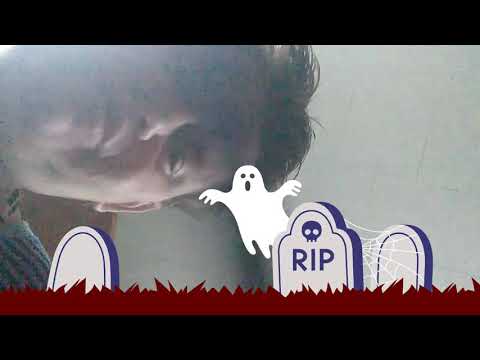 Poping a purple balloon. This was my longest balloon video