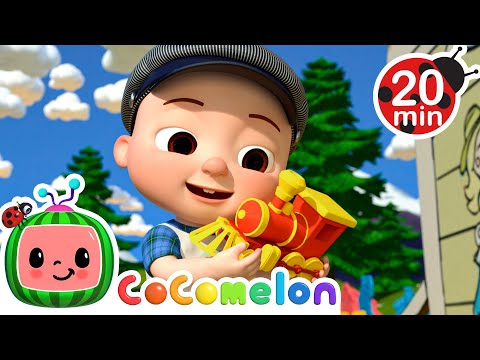 JJ’s Train Park Adventure! 🚂 | 🍉 CoComelon - JJ's Baby Songs 🎶