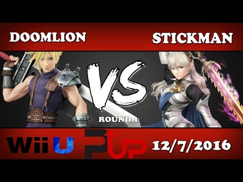 Doomlion (Cloud) vs. Stickman (Corrin) - Wii U Winners Round 1 - SOS